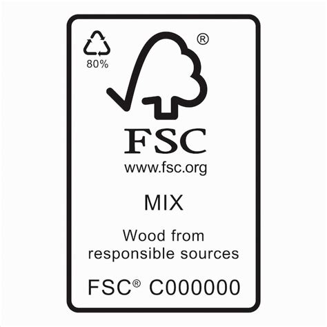 Logotipo de certificación FSC Mix