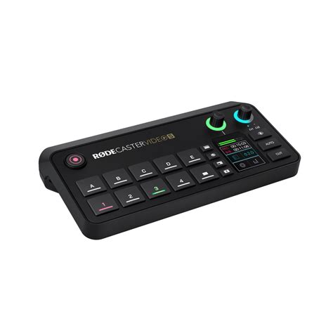 Diagrama mostrando la conexión de una cámara DSLR a un RØDECaster Pro II a través del convertidor Rode HDMI a USB-C.