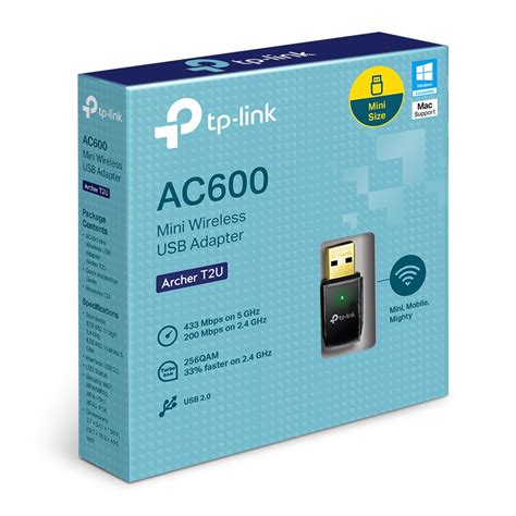 adaptador wifi usb tp-link archer t2u
