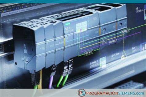 PLC Siemens S7-1200 en un entorno industrial