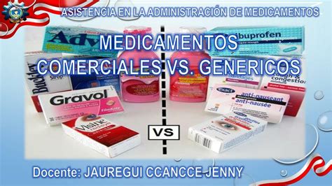 Comparación de componentes originales y genéricos