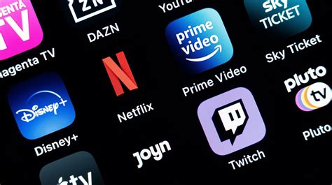 Interfaz de un servicio de streaming con contenido HD