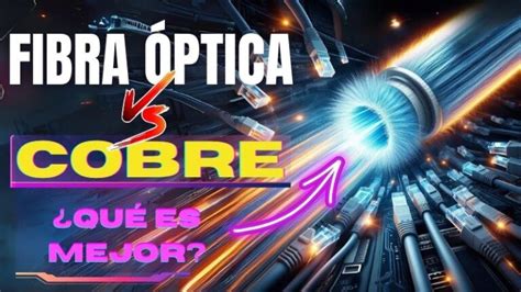 Infografía comparando la resistencia a la tracción de la fibra óptica y el cobre