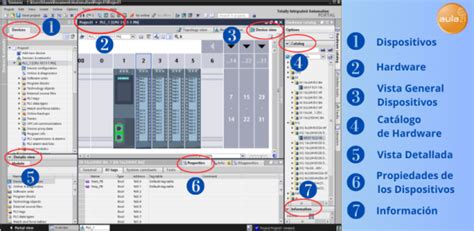 Captura de pantalla de TIA Portal mostrando la configuración de MB_SERVER y el bloque de datos