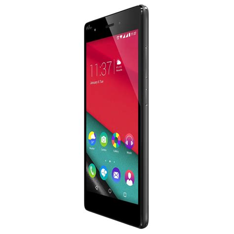 Smartphone Wiko Pulp 4G en color rojo