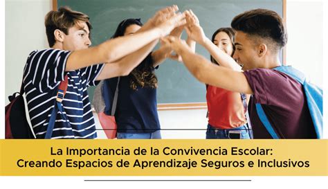 Diagrama mostrando los componentes de la convivencia escolar y su interrelación.