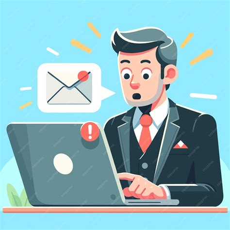 Ilustración de un cliente de correo electrónico con iconos de IMAP y POP