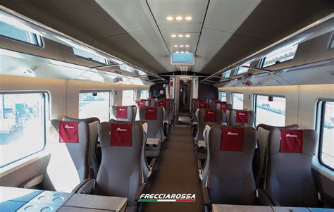 Interior de un tren Frecciarossa