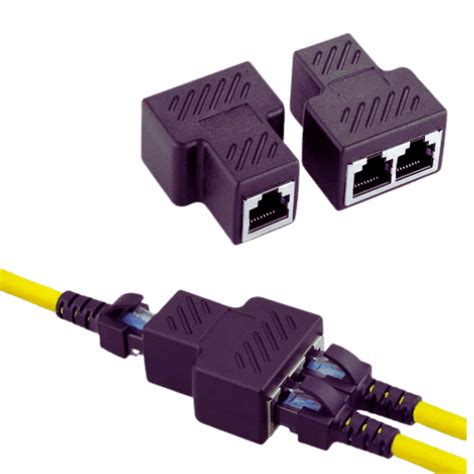 Diagrama de un divisor de cable Ethernet