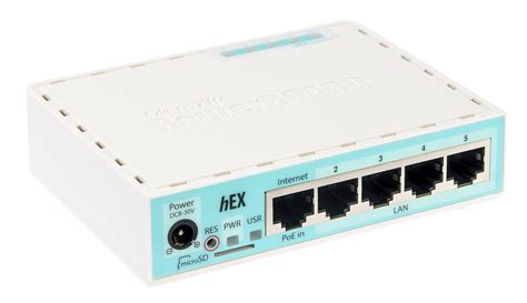 MikroTik hEX RB750Gr3 router