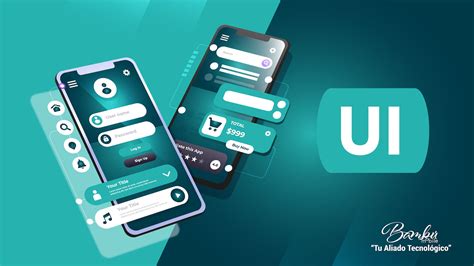 Diseño de interfaz de usuario limpio y moderno para una tienda online