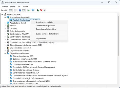 Administrador de dispositivos de Windows mostrando controladores de audio