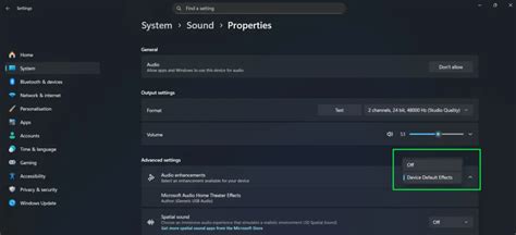 Configuración de propiedades de audio en Windows