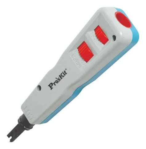 Herramienta de impacto para terminación de cables de red