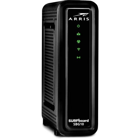 Router Arris con cables de red conectados