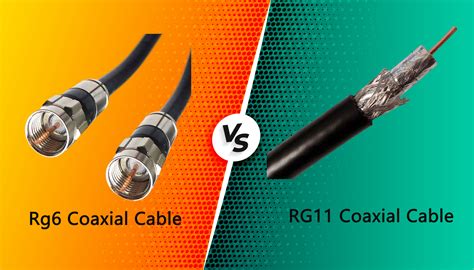 Diagrama mostrando la diferencia de atenuación entre cables RG-6 y RG-11.
