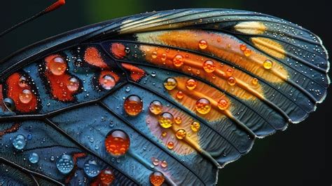 Nanoestructura de ala de mariposa