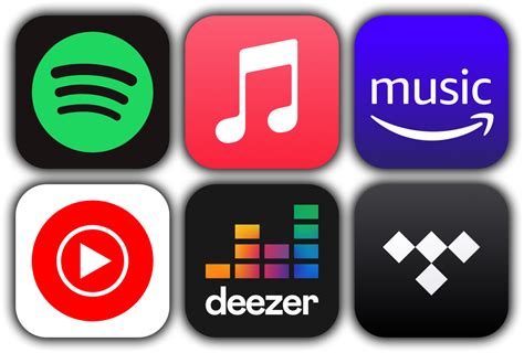 Iconos representando streaming de video, música y juegos