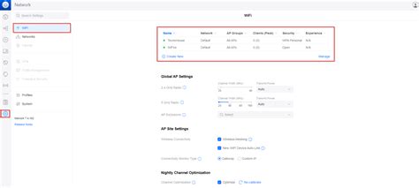 Configuración de red en UniFi Controller