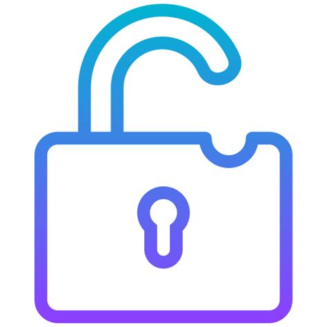 Icono de candado abierto mostrando vulnerabilidad