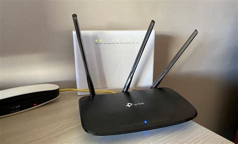 Router Wi-Fi en un hogar