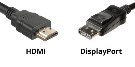 Diagrama comparativo de DisplayPort y HDMI