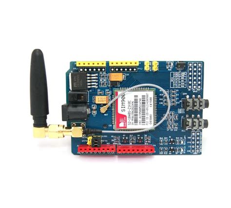 Placa Arduino UNO con GPRS Shield conectado