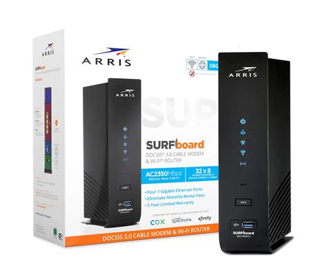 Interfaz de configuración WiFi de un router Arris