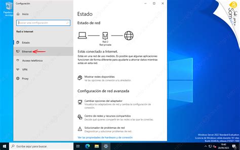 Icono de configuración de red