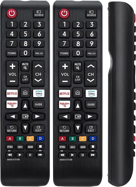 Mando a distancia de TV con botón de entrada resaltado