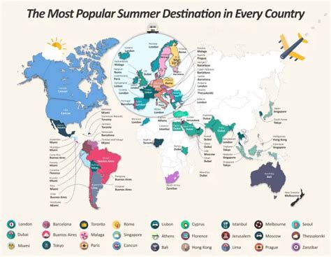 Mapa de destinos con cobertura HolaSim