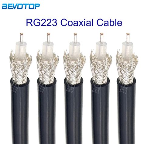 Cable coaxial de alta calidad con doble blindaje