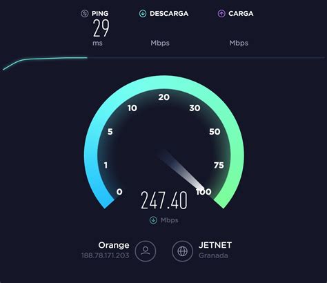 Diagrama comparando un test de velocidad de Internet con un test de velocidad de red local