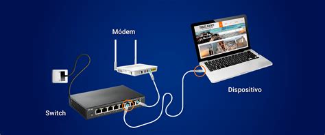 Diagrama de un switch conectando múltiples dispositivos a un router