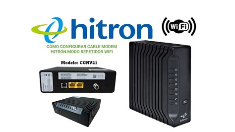 Router Hitron CDE-30364 con botón de reset visible