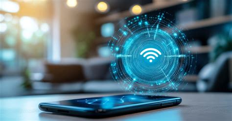 Teléfono móvil compartiendo conexión WiFi