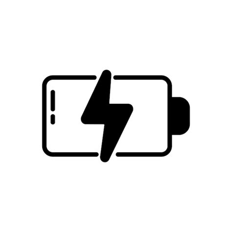 Icono de batería y datos móviles