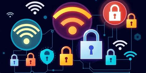 Infografía comparando diferentes tipos de seguridad WiFi