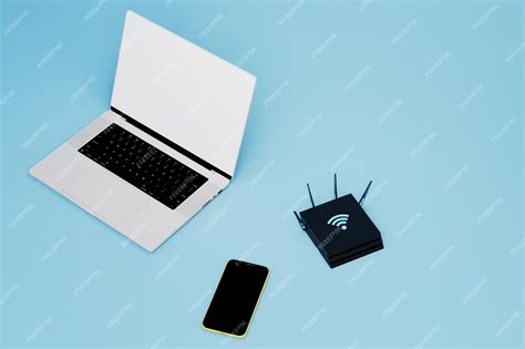 Router Wi-Fi emitiendo señales