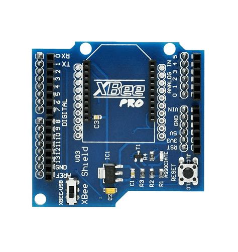Módulos XBee Serie 1 conectados a placas Arduino