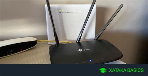 Router viejo conectado a un router nuevo