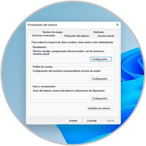 Ventana de propiedades del sistema en Windows mostrando la gestión de dispositivos