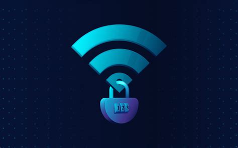 Ilustración de un router WiFi con un escudo de seguridad