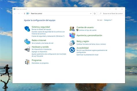 Captura de pantalla del Panel de Control de Windows mostrando las Conexiones de Red