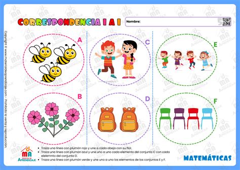 Un niño colocando fichas en correspondencia con puntos de un dado
