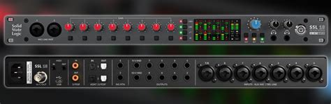 SSL 18 interfaz de audio rackmount
