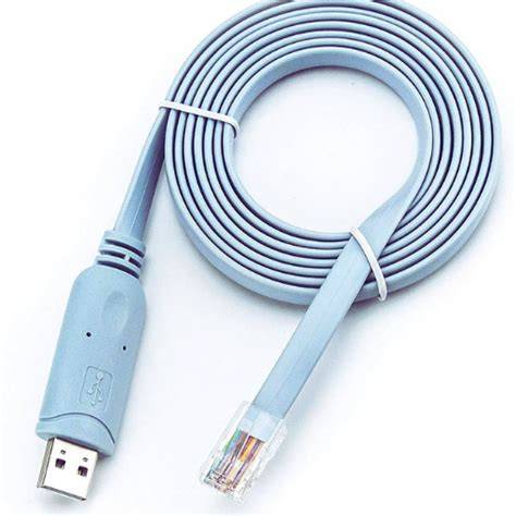 Cable Ethernet conectado a una consola de videojuegos