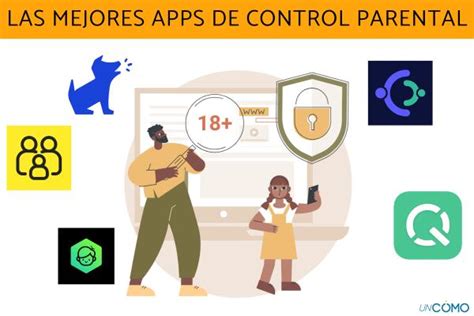 Iconos de aplicaciones populares de control parental