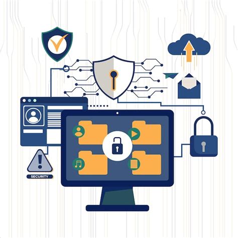 Ilustración de una familia conversando sobre seguridad en internet