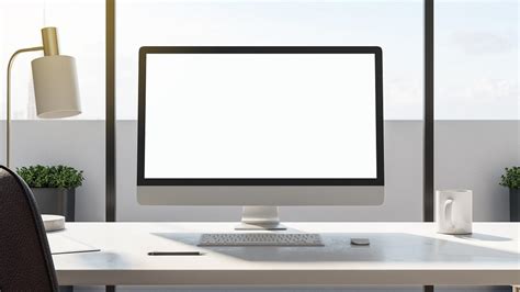 Ilustración de una pantalla de ordenador con un efecto de parpadeo visual